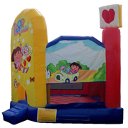 cheap bouncer dora inflatable